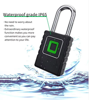 Cadenas intelligent étanche IP65 avec empreinte digitale et mot de passe, gestion via l'application Ttlock, pour sacs, bagages, camions, casiers, valises