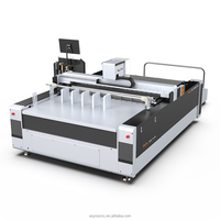 Plotter de Corte Oscilante Digital CNC de Alimentación Automática 1625 para Tela, Textil y Cuero Real