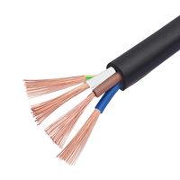 Kabel Pemanas Industri Tahan Api ZC-RVV 2 Inti 3 Inti 4 Inti PVC Kawat Fleksibel Tahan Api