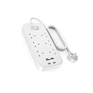 UKCA 4 6 Anh Ổ Cắm Mở Rộng Chì Tuya Thông Minh Wifi 4 Ổ Cắm Anh Loại 6 Gang Nguồn Điện Mở Rộng Chì 6 Cách Anh Ổ Cắm Điện Với LED - Product Image 3