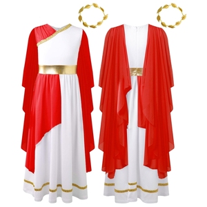 Disfraces de Cosplay de Belleza Griega para Niñas de 6 a 16 Años, con Tocado y Vestido de Gasa para Fiestas, Cumpleaños, Espectáculos, Mascaradas y Navidad - Product Image 4