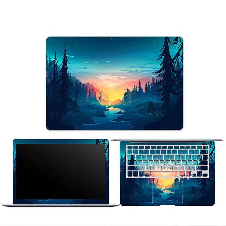 Stickers Decals New Arrival PVC Decal Laptop Stickers Skin Body Protector For 14 Inch Macbook Air Skin Pro Skin