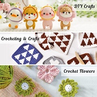 Fil à tricoter en laine, directement de l'usine, confortable, chaud et doux, kit d'accessoires pour crochet DIY, cadeaux, vente en gros
