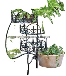 <span class=keywords><strong>Support</strong></span> <span class=keywords><strong>mural</strong></span> décoratif en fil de fer métallique pour fleurs, fabriqué en Chine - Product Image 4