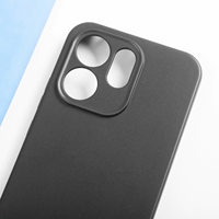Coque de téléphone portable en silicone TPU souple pour OPPO Realme 6 Pro Realme 5 Pro OPPO R7 Plus OPPO R9S Plus Noir mat Coque arrière de téléphone