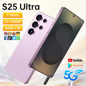 Smartphone S25 Ultra + Débloqué 5g 16 + 512 Go Stockage Téléphone Intelligent de Haute Qualité Octa Core Cpu Hd Lte Comparable S24 Ultra 5g Oem Lcd - Product Image 3