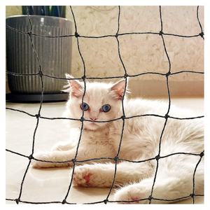 רשת בטיחות חתול ניילון עמיד עם חוט פלדה מחוזק שירות חיתוך של יצרן עבור מרפסת חתול פלסטיק מרפסת - Product Image 3