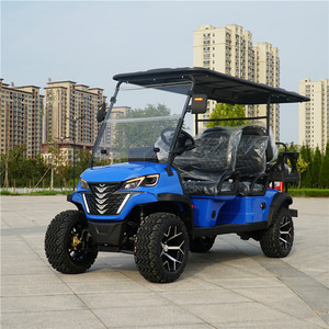 Voiture électrique buggy 72v lit à benne basculante chariot de golf à vendre - Product Image 1