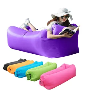 แบบพกพาEasy Inflateโซฟาที่นอนLazy Bag