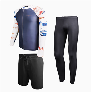 Traje de baño anti UV para hombre, traje de surf dividido, traje de neopreno para hombre, traje de medusas de secado rápido, pantalones largos de manga larga, traje de baño - Product Image 4