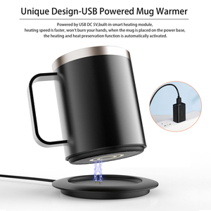 Regalo Especial de Año Nuevo, Taza Inteligente con Calentador Inalámbrico, Taza Térmica para Café a 55 Grados con Cargador Inalámbrico - Product Image 2