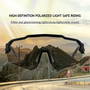 <span class=keywords><strong>Gafas</strong></span> <span class=keywords><strong>de</strong></span> Ciclismo con Lentes Fotocromáticas para Uso Diurno y Nocturno, Aptas para Ciclistas con Miopía, Protección contra el Viento y la Arena, Unisex - Product Image 5