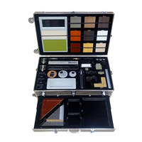 Boîte à outils portable en aluminium dur équipement d'affichage trolley boîte avec de la mousse