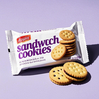 Échantillon gratuit imprimé personnalisé Emballage en plastique de qualité alimentaire pour biscuits, bonbons et snacks Sachet d'étanchéité zip-lock à 3 côtés Sac facile à déchirer