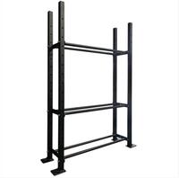 Étagère de rangement multifonctionnelle pour kettlebell, support de rangement pour plaques de poids.