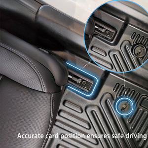 Tapis de sol de voiture tout temps 5d Tpe Liners Rear Cargo Tray Trunk Mats For Encore Cadillac Ct4 Auto Carpets - Product Image 4