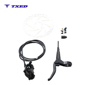 Frein à disque hydraulique arrière pour vélo de montagne, étrier en aluminium, rotor en acier de 160 mm, côté droit, durable et facile à installer - Product Image 4