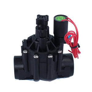 Válvula Solenoide de Riego de 40 mm DN32 con Rosca Interna, Válvula Piloto Electrónica Manual DC24V, Unidireccional, de Plástico - Product Image 4