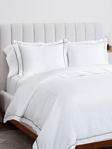 Luxury Ultra Soft Breathable Lightweight Woven 100% Cotton 7-Piece Bed <strong>Sheet</strong> Set 14-Inch <strong>Deep</strong> Pockets Bright White Solid - Product Image 2