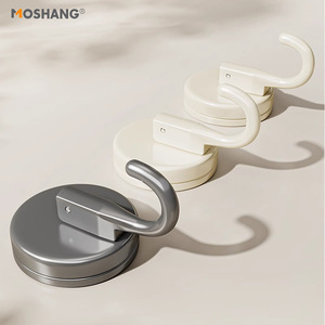 Suction Cup <b>Hook</b> Single Plastic 3-5kg Load Bearing For Kitchen Bathroom Toilet Door Wall Mount - Product Image 2