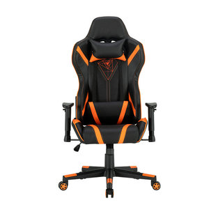 Chaise de jeu ergonomique moderne en cuir, fauteuil inclinable réglable en hauteur, base en nylon, <span class=keywords><strong>Scorpion</strong></span>, vérin à gaz à 3 étages - Product Image 5
