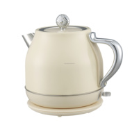 Vente chaude Style rétro grande capacité bouilloire électrique 1.8L en acier inoxydable bouilloire à eau chaude pour un usage domestique couleur peinte