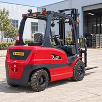Chariot élévateur électrique compact neuf, chariot élévateur à batterie lithium, mini chariot élévateur agricole 1,5 tonne, 2 tonnes, 3 tonnes