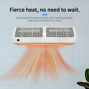 Cortina de aire de flujo cruzado clásica para interiores de 110V y 220V de alta calidad, fábrica OEM, venta al por mayor, Motor remoto, gran viento, función de uso agrícola - Product Image 3