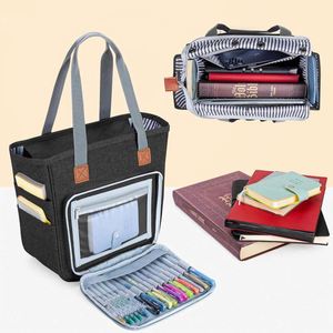 Bolsa de transporte para Biblia de gran tamaño, de calidad premium, con múltiples bolsillos, para estudio bíblico, para mujer, de fábrica BSCI. - Product Image 6