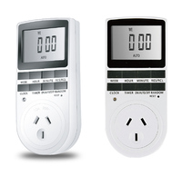 Prise de minuterie Thermostat numérique 220V régulateur de température prise de courant avec interrupteur de minuterie prise de chauffage de refroidissement