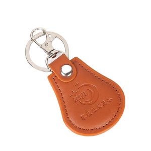 Tasto personalizzato 13.56MHz in pelle NFC 1K Chip carta di accesso <span class=keywords><strong>RFID</strong></span> Mini <span class=keywords><strong>Tag</strong></span> chiave di sola lettura/lettura/scrittura per hotel - Product Image 3