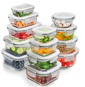 Glass Storage Containers With Lids 13-Pack Glass Container Set Hot Sales