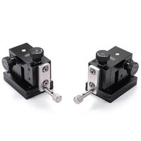 Plataforma Lineal Manual de 3 Ejes XYZ, Plataforma de Desplazamiento Triaxial de Aluminio con Micrómetro de Precisión, Sonda de Posicionamiento RF