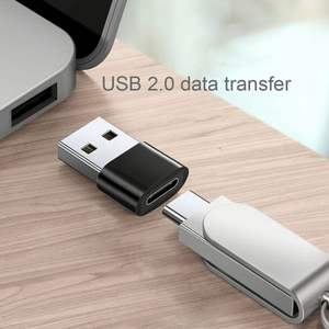 Adaptateur convertisseur d'extension USB 3.0 OTG mâle vers femelle en forme de L avec angle de 90 degrés U L. - Product Image 3