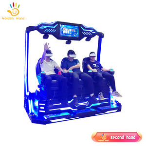 Machine de jeu de <span class=keywords><strong>cinéma</strong></span> VR 9D à 3 places en métal et plastique pour usage commercial intérieur/extérieur, d'<span class=keywords><strong>occasion</strong></span> - Product Image 4