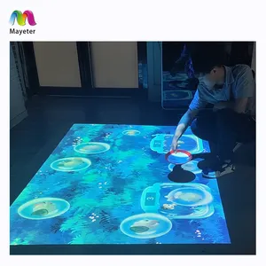 3D互动投影系统与海鱼互动池沙投影仪游戏