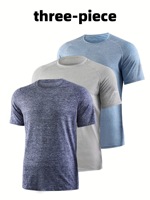 2026 NOUVEAU KJ Meilleur Prix Causal Slim Fit Quick Dry Mens Design Logo Running T Shirt