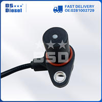 Nouvelles pièces détachées automobiles Capteur de position du vilebrequin WE0118221A 0281002729 pour Mazda BT50 Ford Ranger