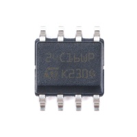 Chip Original Genuino M24C16-WMN6TP SOIC-8, Chip de Memoria EEPROM de 16Kbit con Interfaz I2C
