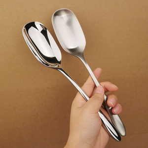 DFU211 Customized High Quality Modern Luxury <b>Serving</b> <b>Spoon</b> Large Capacity - Product Image 3