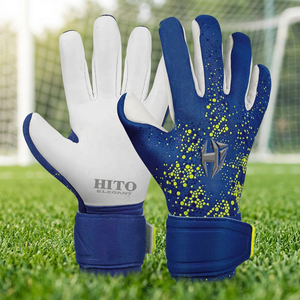 Premium Quality Good Sale Goalkeeper Gloves Made in German Latex HIght Quality Goalkeeper Gloves 2025 Goalkeeper Gloves - Product Image 2