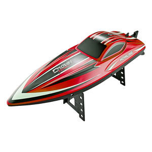 <span class=keywords><strong>Lancha</strong></span> Eléctrica RC con Motor de Escobillas, Alcance de Control Remoto de 200 <span class=keywords><strong>Metros</strong></span>, 55 km/h, Estilo Yate de Lujo, Barco de Carreras de Alta Velocidad - Product Image 1