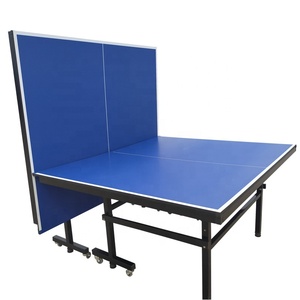 Mesa de Ping Pong Plegable de Alta Densidad para Competición, Mesa de Tenis de Mesa Móvil para Interiores, Tamaño Estándar con Ruedas - Product Image 6