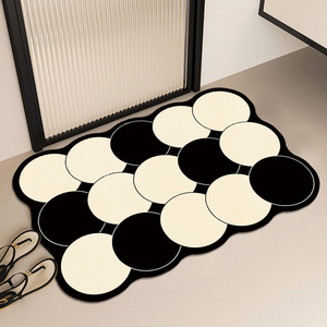 Phong Cách Hiện Đại Tùy Chỉnh Non-Slip Thấm Tắm <span class=keywords><strong>Mat</strong></span> Diatom Bùn <span class=keywords><strong>Mat</strong></span> Với Sơn Dầu Hoa Cho Nhà Khách Sạn Nhập Cửa Phòng Tắm <span class=keywords><strong>Mat</strong></span> - Product Image 5