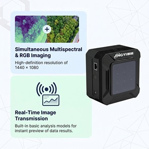 Telecamera Multispettrale a 8 Bande (7 Spettrali + RGB) 1440*1080 CMOS con Global Shutter per Monitoraggio Agricolo ed Ambientale tramite UAV - Product Image 4