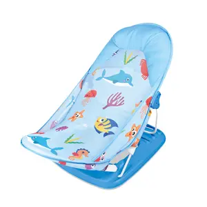 2022 חדש תינוק ציוד מגן בטוח מתקפל תינוק מקלחת כיסא עם כרית חדש עיצוב עם כיסא אמבטיה לתינוק באיכות גבוהה