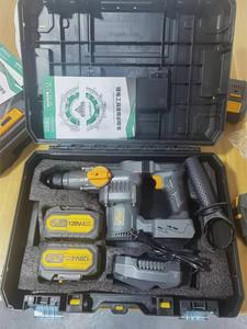 Marteau perforateur électrique de qualité industrielle avec moteur sans balais, batterie 21V, portable, capacité de perçage de 26 mm - Product Image 4