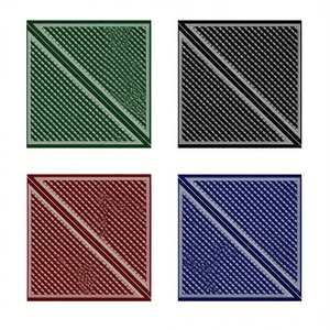 Fulares Multifunctional Triangular Scarf 60x135Cm Geometric Pattern Polyester Cotton For Men All Seasons - Product Image 3