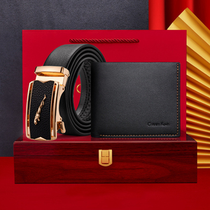 Winnel-Conjunto <span class=keywords><strong>de</strong></span> regalo <span class=keywords><strong>de</strong></span> alta calidad para hombre, caja <span class=keywords><strong>de</strong></span> regalo <span class=keywords><strong>de</strong></span> lujo, reloj, cinturón, Banco <span class=keywords><strong>de</strong></span> energía - Product Image 6