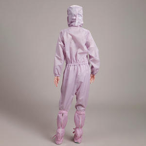 CE onaylı statik Dissipative çalışma-aşınma-polyester + iletken iplik ESD güvenli giyim tulum - Product Image 4